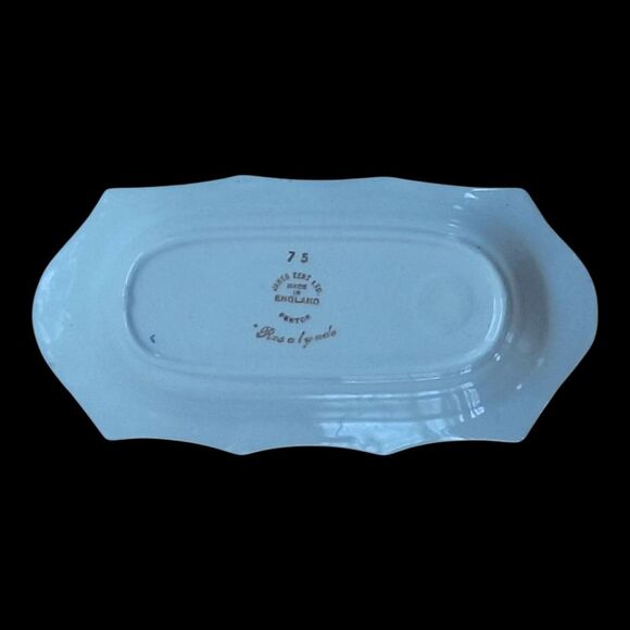 James Kent Rosalynde Chintz Mini Tray Butter Server Bone Dish Trinket Holder - Picture 8 of 15